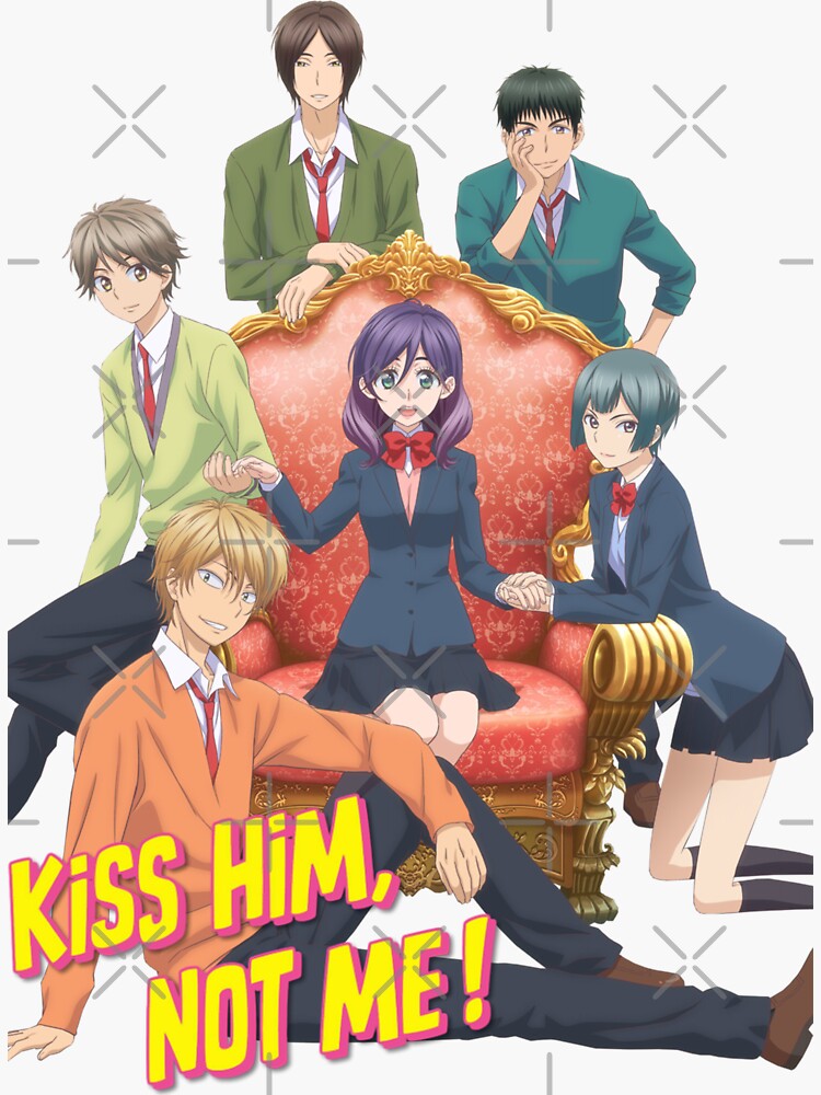 Main Characters Of Kiss Him Not Me "Kiss Him Not Me Anime Main Characters Design" Sticker for Sale by