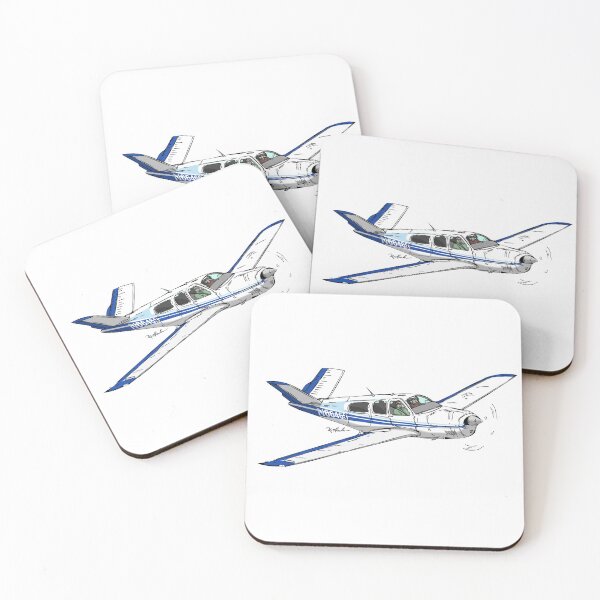 Item preview, Beechcraft Bonanza N6646S designed and sold by Michael Garber.