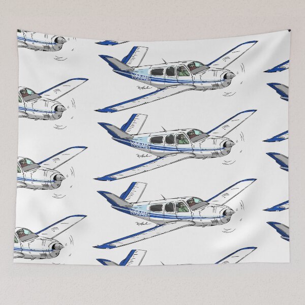Item preview, Beechcraft Bonanza N6646S designed and sold by Michael Garber.
