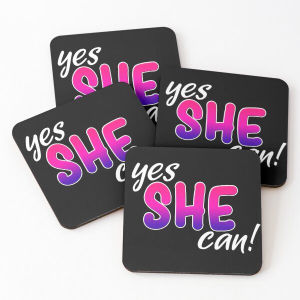 Item preview, Yes she can!  designed and sold by Bobbleheadtees.