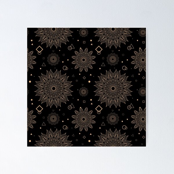 Item preview, Occult Sun Mandala designed and sold by BadGoth.