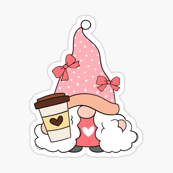 Coffee Gnomes Sticker Set Coffee Lovers Gift Coffee Drinkers 