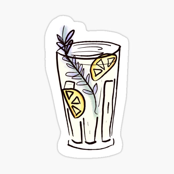 Item preview, Lemon Water with Lavander designed and sold by greenskin.