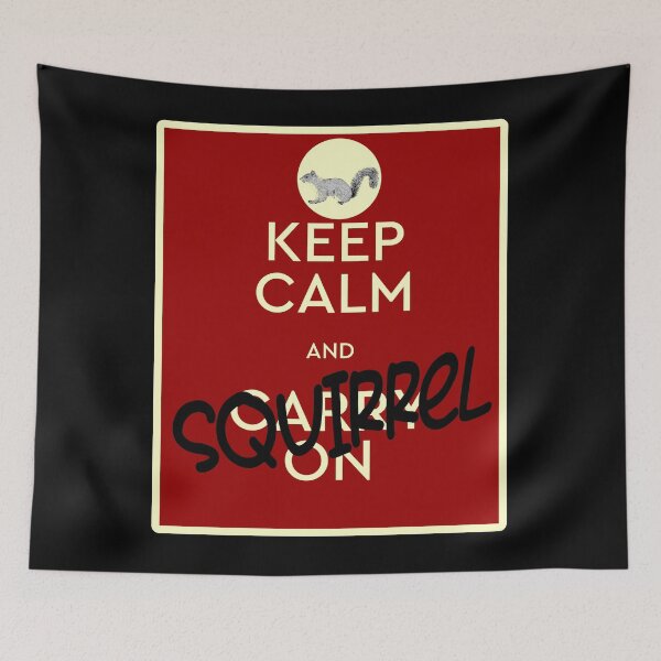 Item preview, Keep Calm and SQUIRREL! designed and sold by sandpiperstudio.