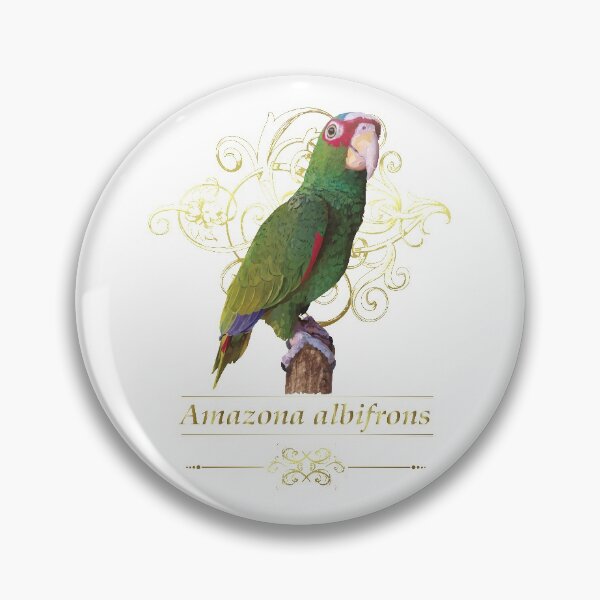 Item preview, Loro frente blanca designed and sold by obscurite.