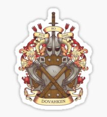 Dovah-crest Sticker