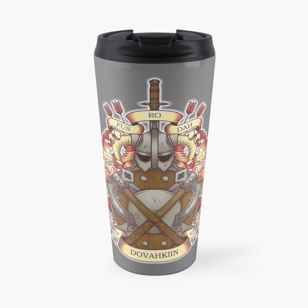 Dovah-crest Travel Mug