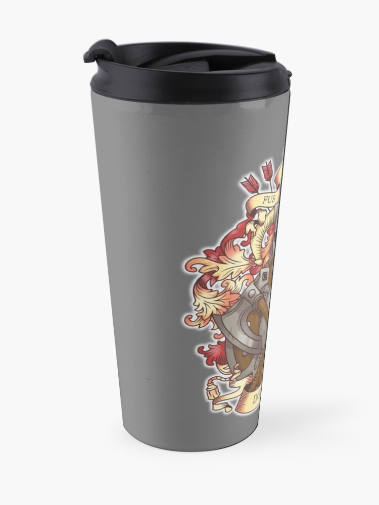 Alternate view of Dovah-crest Travel Mug