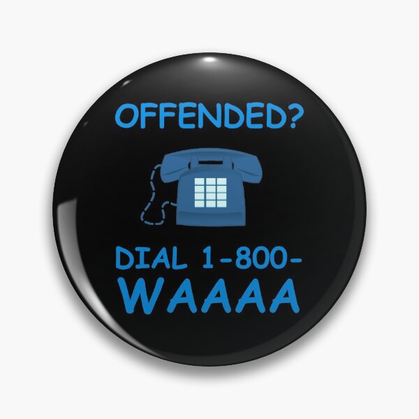 Item preview, Offended funny design designed and sold by mrtraz.