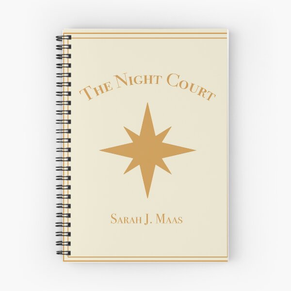 Item preview, The Night Court (yellow) designed and sold by BookAddikArt.