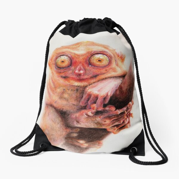 Tarsier Drawstring Bag