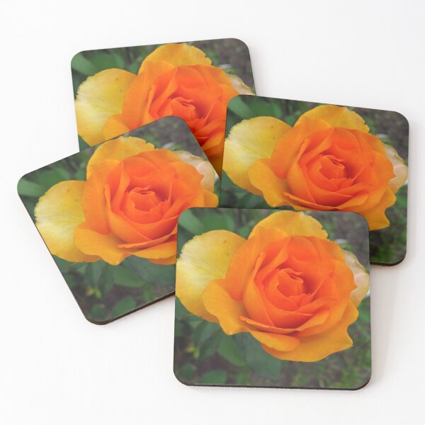 Item preview, Riteous orange rose designed and sold by MarianBendeth.