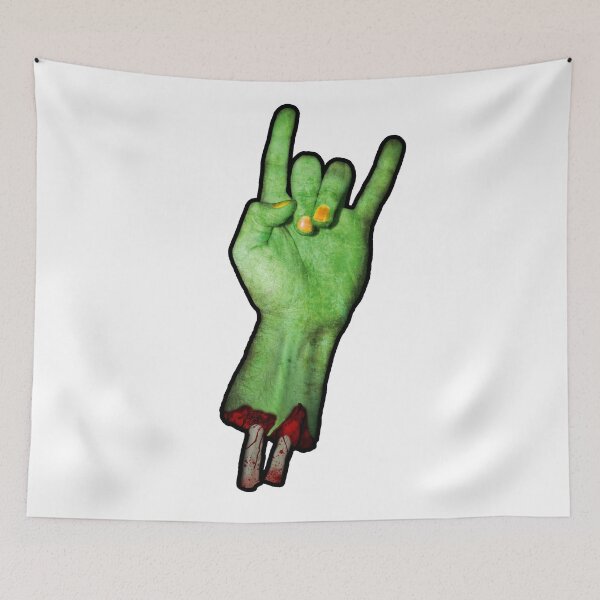 Aperçu de l'œuvre Rock Till You Drop créée et vendue par HellGirlStudio.