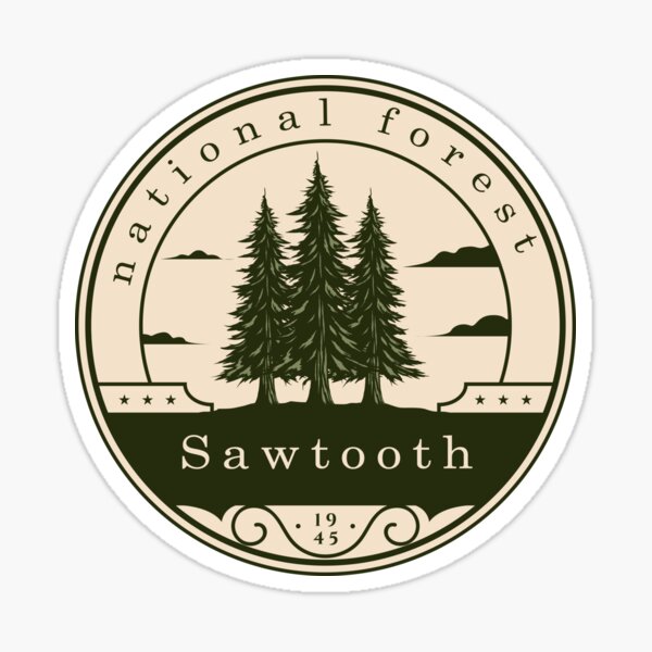 Sawtooth National Forest Sticker For Sale By Tommyrobert11 Redbubble