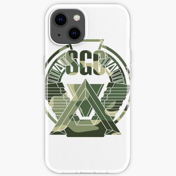 Patch camo Stargate sgc, t-shirt camo stargate sg-1 Coque souple iPhone