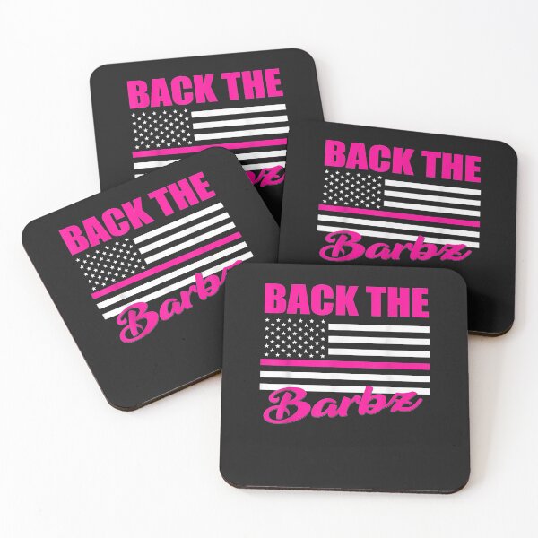 Item preview, Back The Barbz Pink American Flag designed and sold by begin-again.