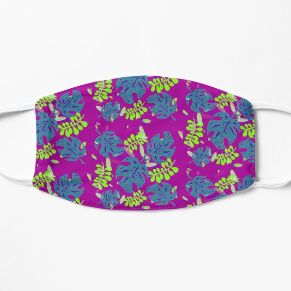 Leaf Deco Psychedelic Flat Mask