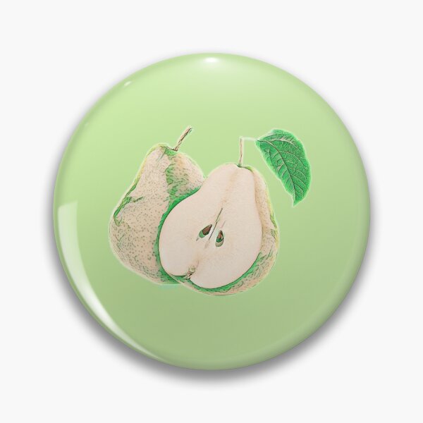 Item preview, Green pear print item designed and sold by Signaturestudio.