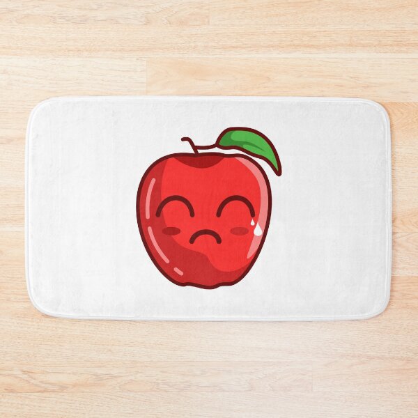 Item preview, Sad Apple Vector Artwork designed and sold by Rizky Dwi Aprianda.