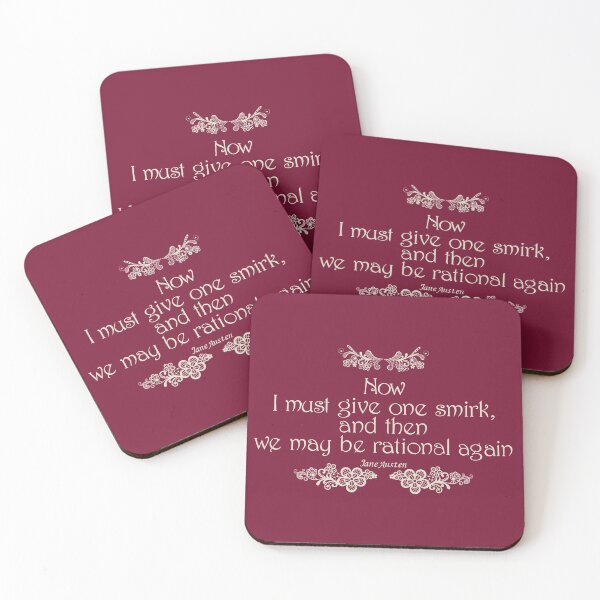 Item preview, One Smirk- Lace Jane Austen Quote designed and sold by MissBennett.