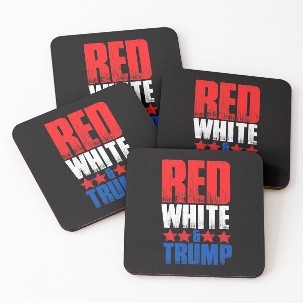 Item preview, Vintage Red White and Trump Typography designed and sold by garniturex.