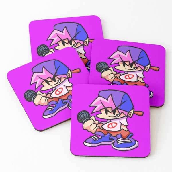 Item preview,  Friday Night Funkin Boyfriend B side purple designed and sold by RedMerce.