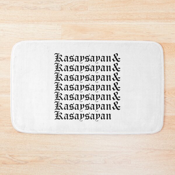 Item preview, Kasaysayan&Kasaysayan&Kasaysayan&Kasaysayan&Kasaysayan (Design #2, Black) designed and sold by Jericus De Gamuz.