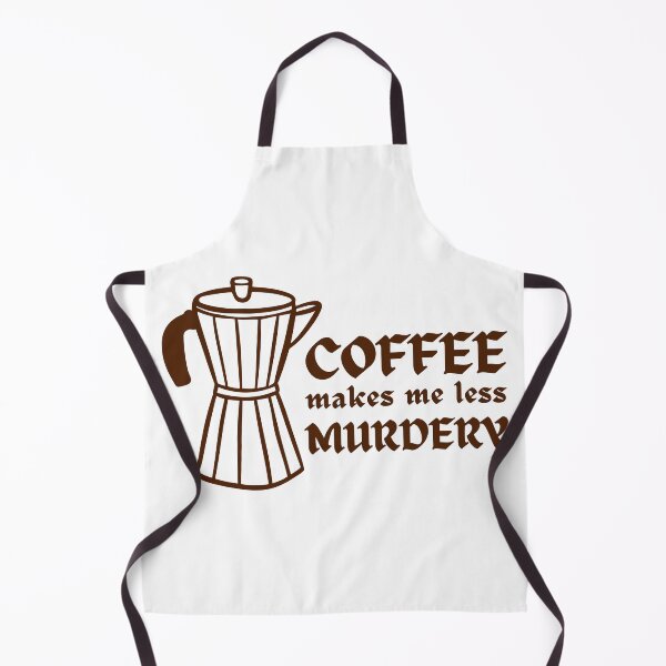 Item preview, Coffee Makes Me Less Murdery designed and sold by StudioAngela.