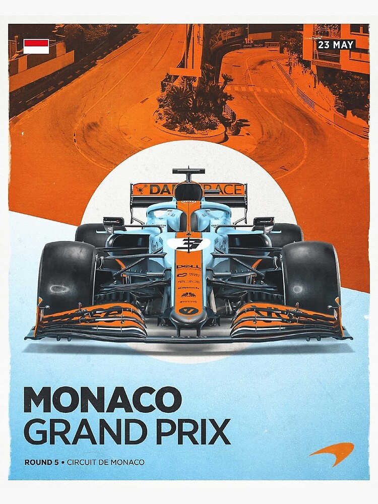 " Monaco Grand Prix" Poster by gilmoreeve Redbubble