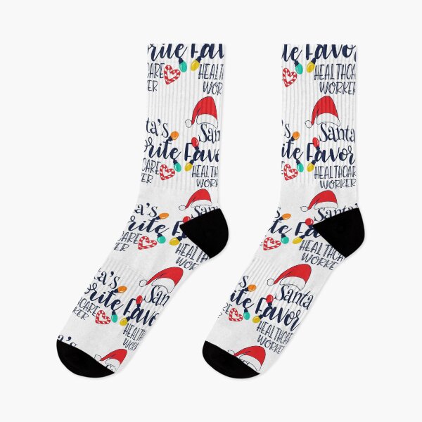 Item preview, Santa's Favorite Healthcare Worker  designed and sold by OrnamentallyYou.