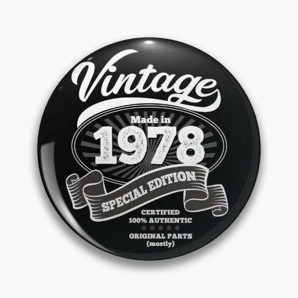 Item preview, 1978 Birthday Gift Vintage Special Edition Essential T-Shirt designed and sold by broderickterry.