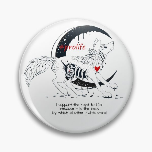 Item preview, Little Moon Prolife Version designed and sold by InkofStars.