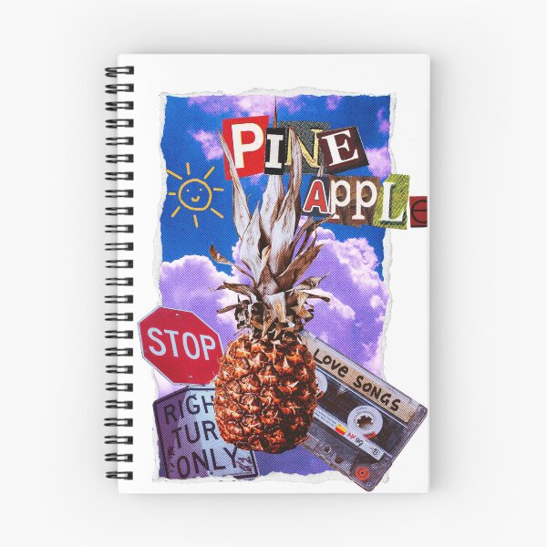 Item preview, Scrapbook pineapple colorful vintage design designed and sold by Wehavefun.