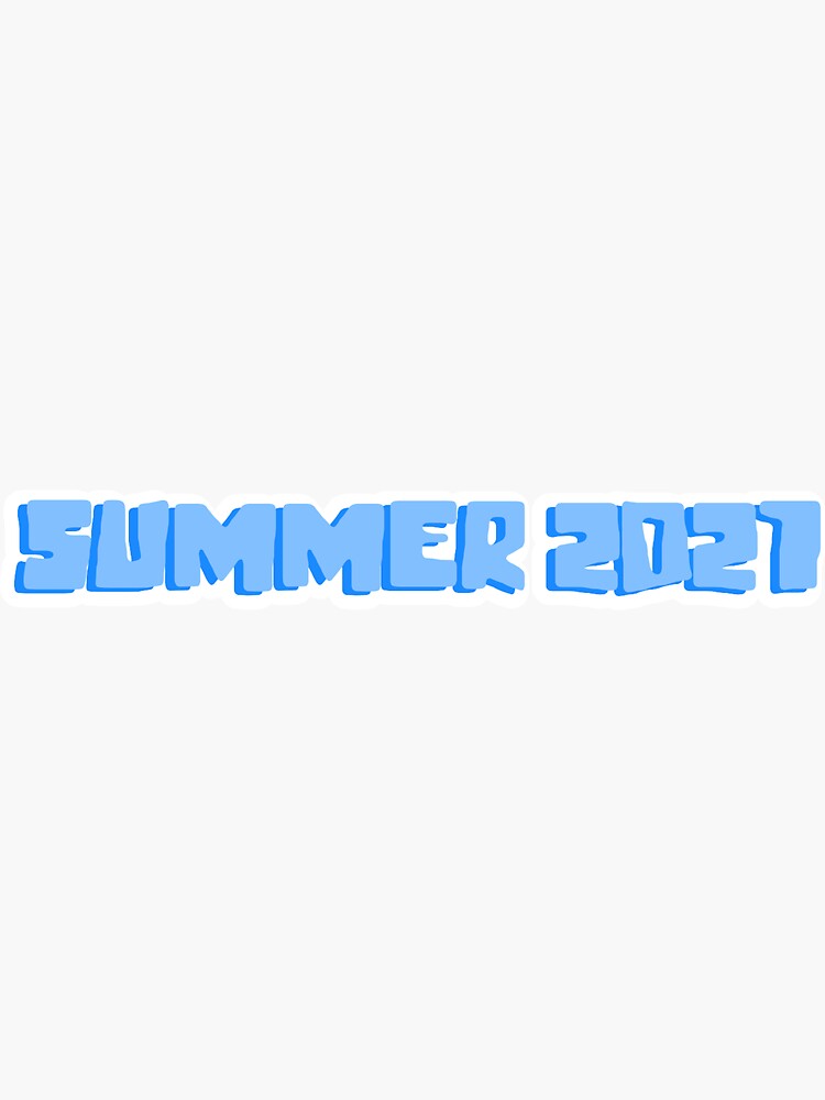 Thumbnail 3 of 3, Sticker, summer 2021 designed and sold by abbyfoltz.