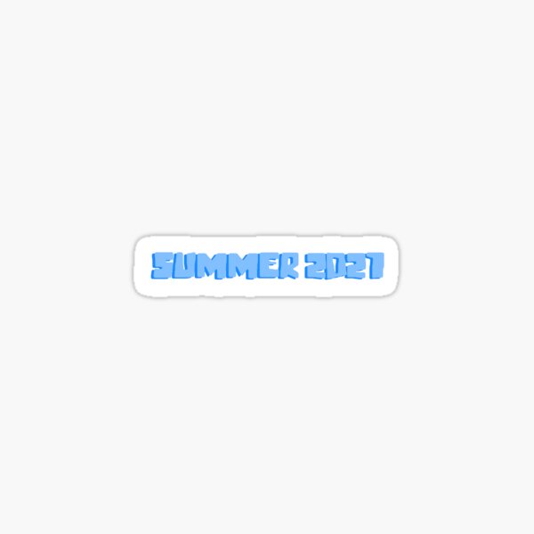 summer 2021 Sticker