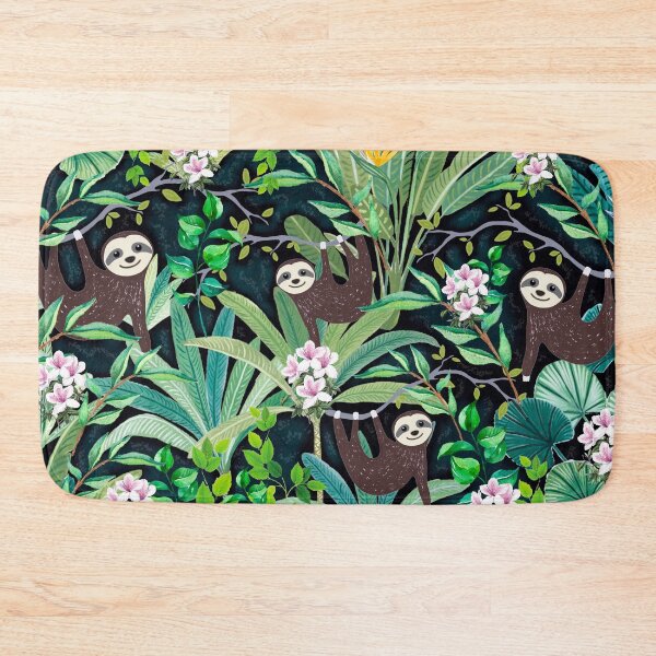 Item preview, Jungle Sloth Pattern  designed and sold by MarcSabuncu.