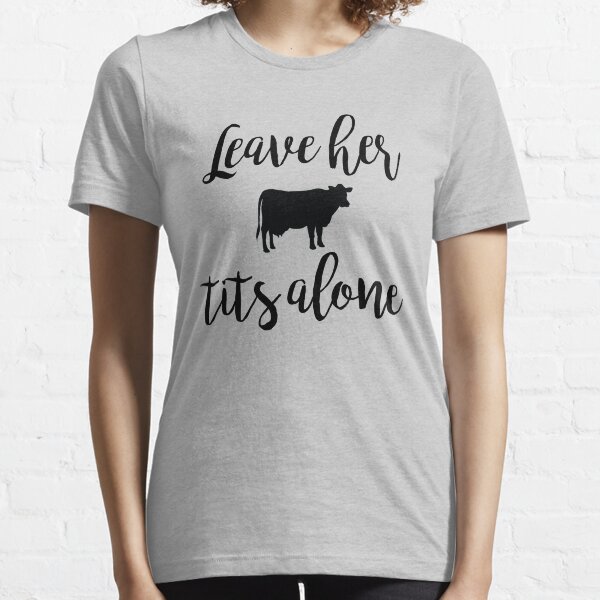 Vegan - Leave her tits alone Essential T-Shirt