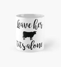 Vegan - Leave her tits alone Mug
