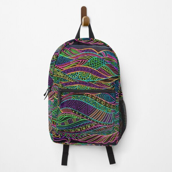 Item preview, Fluorescent swirl pattern designed and sold by TJ-Allen.