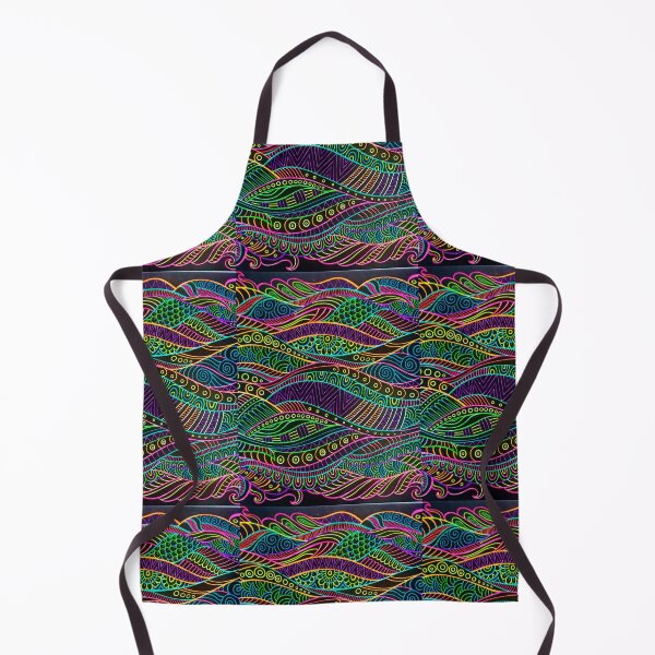 Item preview, Fluorescent swirl pattern designed and sold by TJ-Allen.