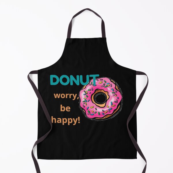 Item preview, Donut worry, be happy! designed and sold by shaymaakhalaf.