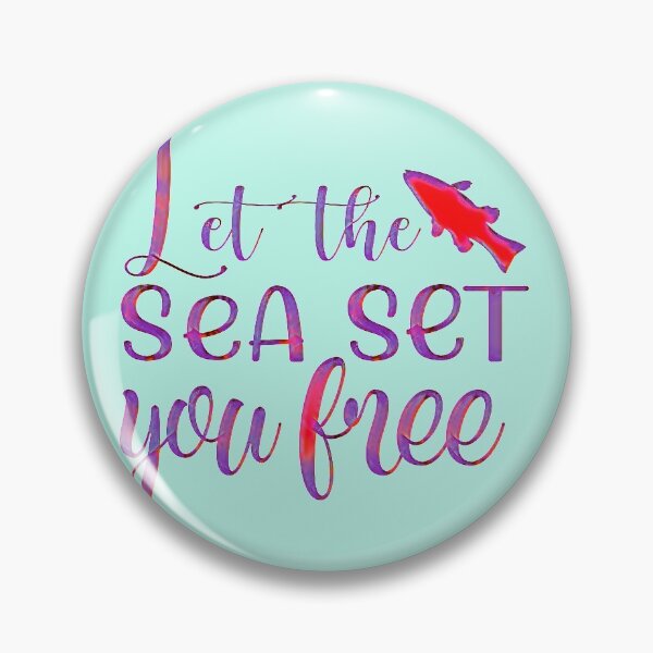 Item preview, Let the Sea Set You Free. designed and sold by CristalleLisa.