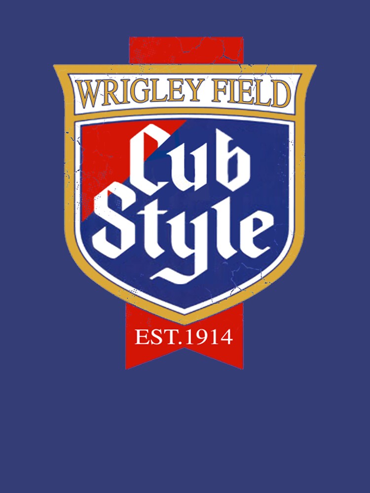 NEW - Chicago Cubs Cubs Style - Old Style Beer Logo T-Shirt