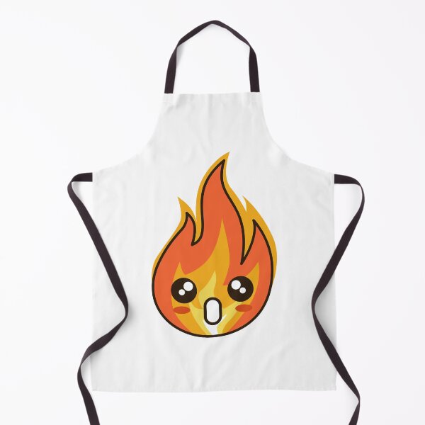 Aperçu de l'œuvre Fire Emoticon Illustration, Artprint créée et vendue par Rizky Dwi Aprianda.