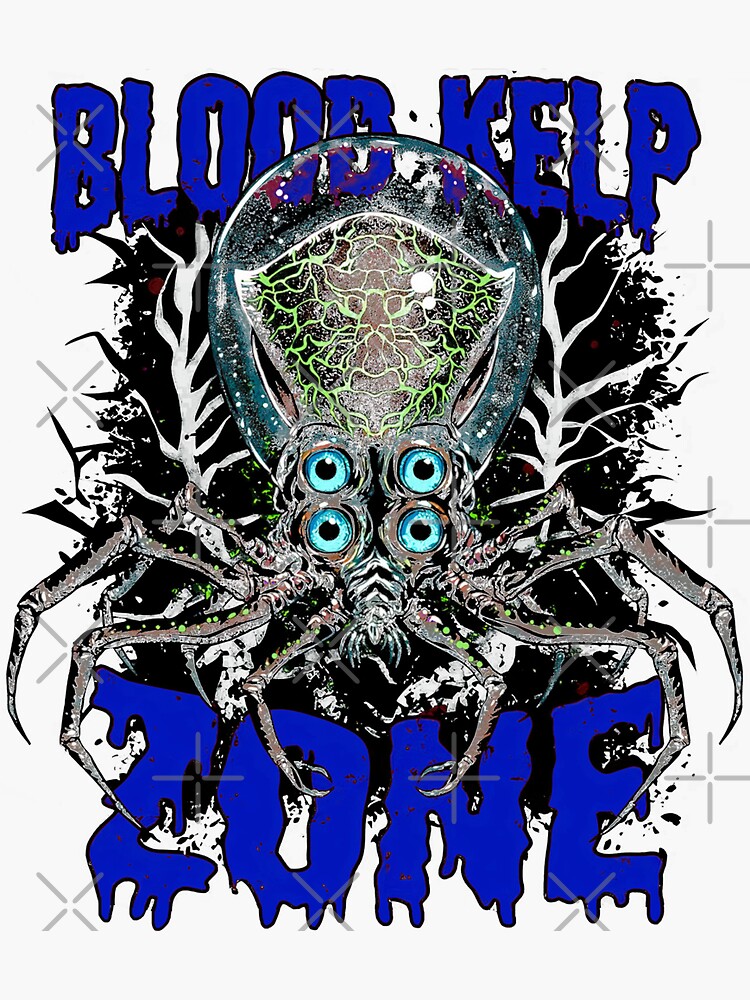 "Subnautica Video Game Blood Kelp Zone" Sticker for Sale by JamesJames2