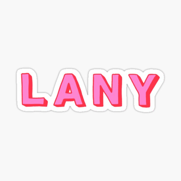 LANY PR Sticker
