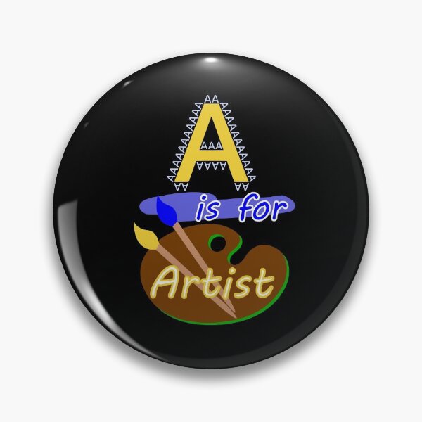 Item preview, Letter A Is For Artist designed and sold by artfulnotebook.
