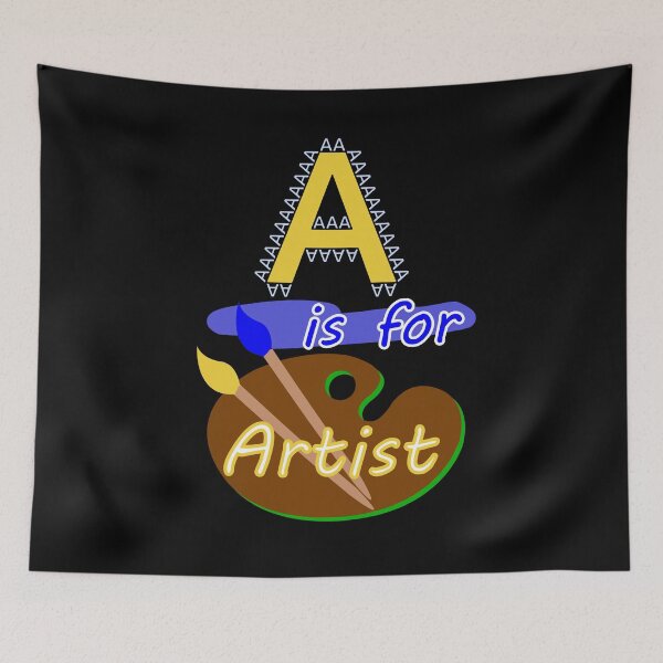 Item preview, Letter A Is For Artist designed and sold by artfulnotebook.