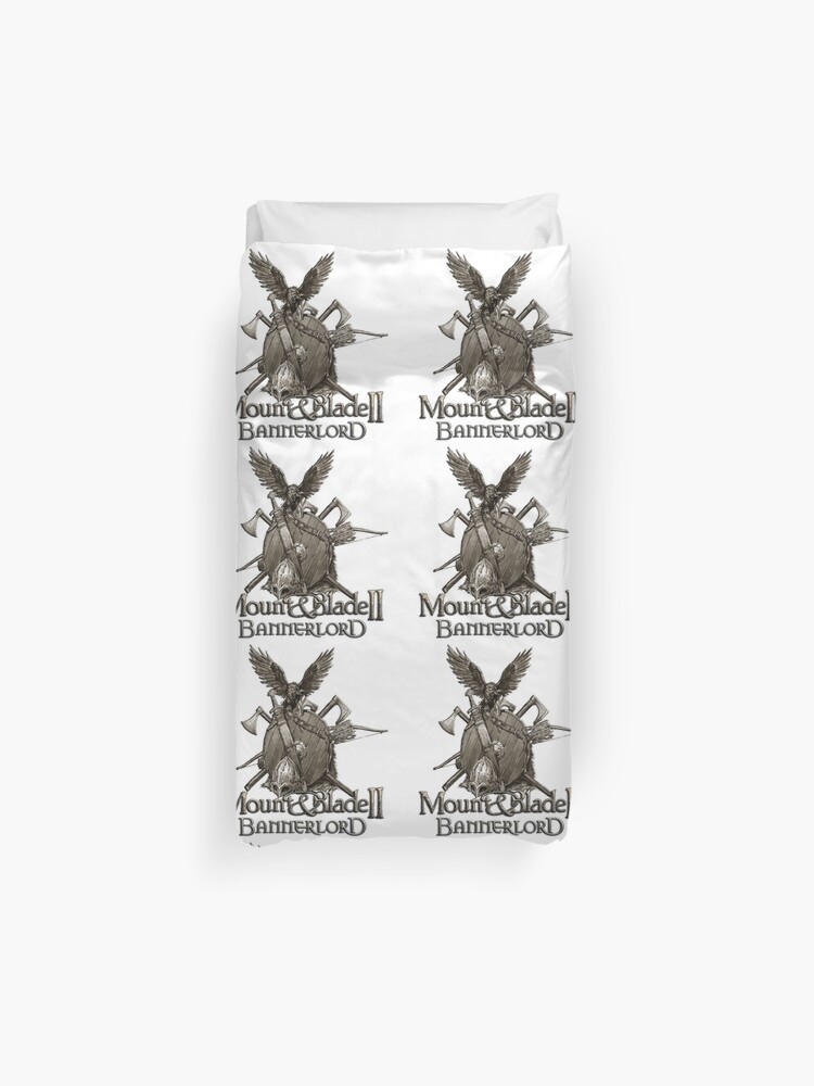 Kingdom Of Nords Gray Mount And Blade Ii Bannerlord Duvet Cover