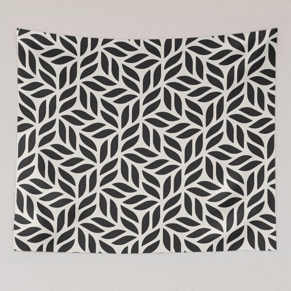 Item preview, Modern Black and white stylish abstract texture, white comforter with black lines designed and sold by graphic-genie.
